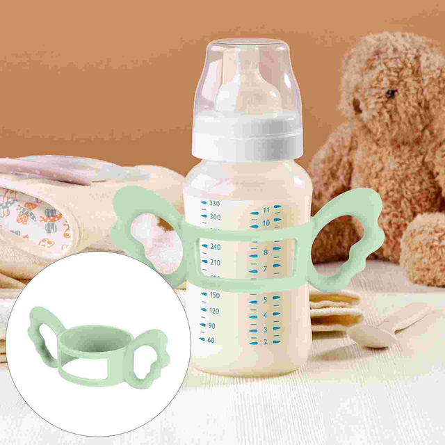 Silicone Baby Bottle Handle Grip for Breastfeeding
