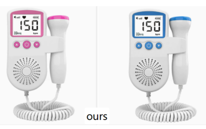 Home Pregnancy Fetal Heart Rate Monitor Device