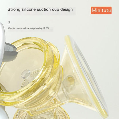 Nano Antibacterial Manual Breast Pump with Massage Feature