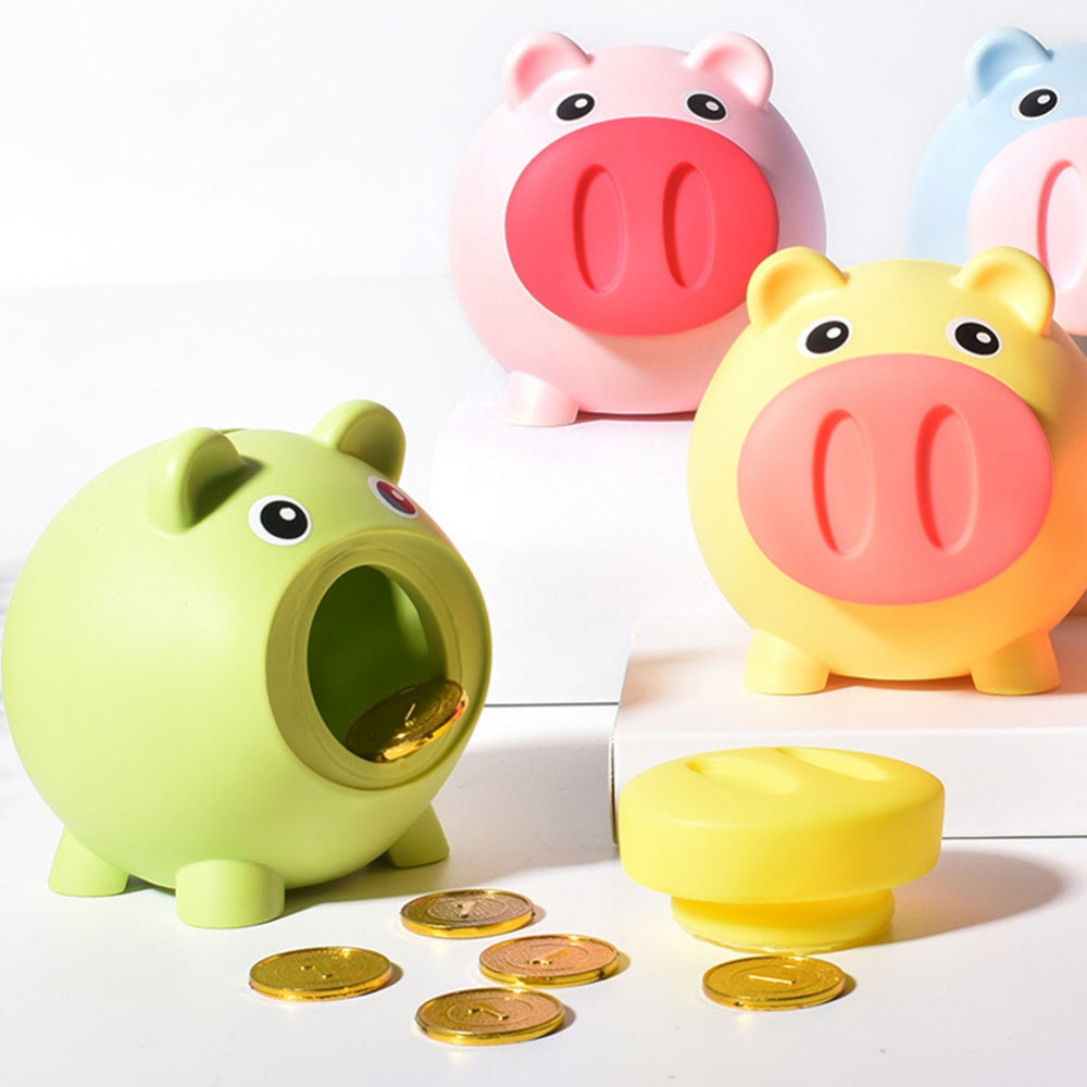Cartoon Piggy Bank Money Storage Box for Kids