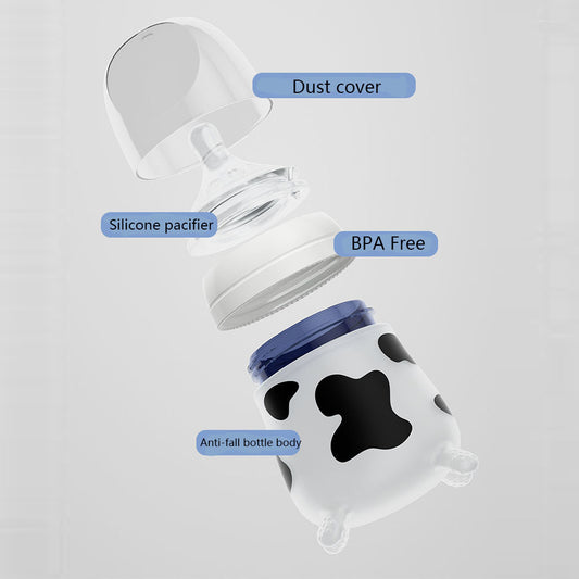 Baby Silicone Feeding Bottle Imitating Breast Milk