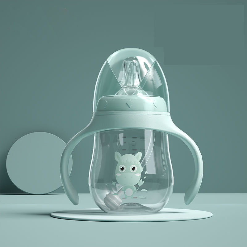 BPA Free Baby Straw Bottle for Milk and Water