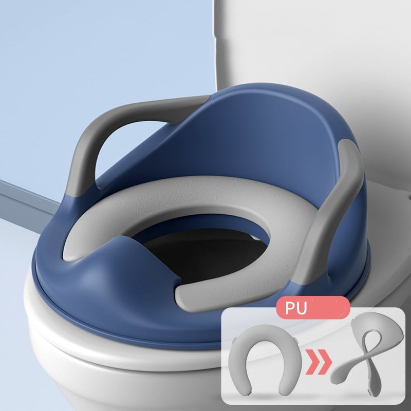 Baby Cushion Frame Potty Cover for Girls' Toilets