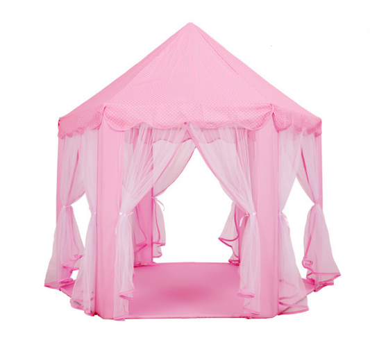 Kids Indoor Tent with Mosquito Net - Princess Playhouse
