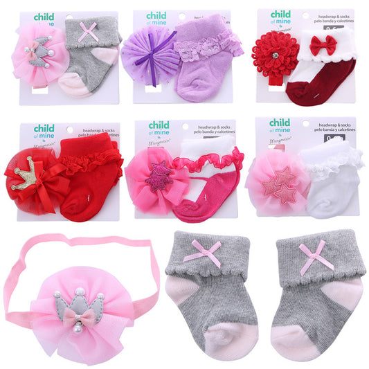 Cute Princess Female Bow Baby Socks