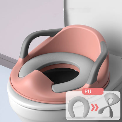 Baby Cushion Frame Potty Cover for Girls' Toilets