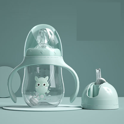 BPA Free Baby Straw Bottle for Milk and Water