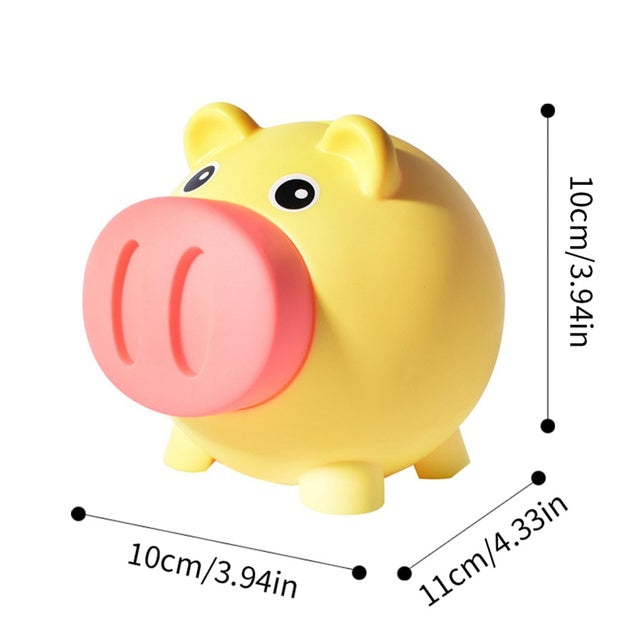 Cartoon Piggy Bank Money Storage Box for Kids