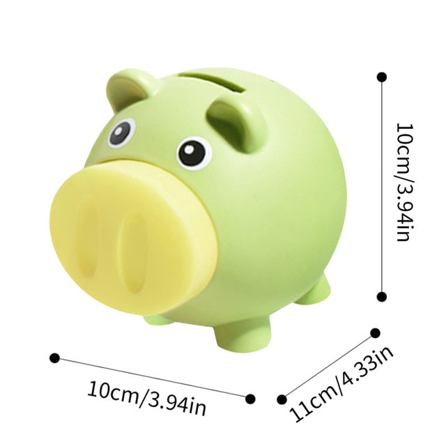 Cartoon Piggy Bank Money Storage Box for Kids